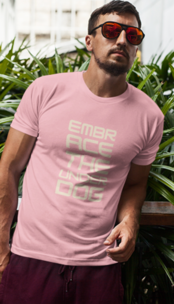Men's Tee Embrace The Underdog (Front Print)