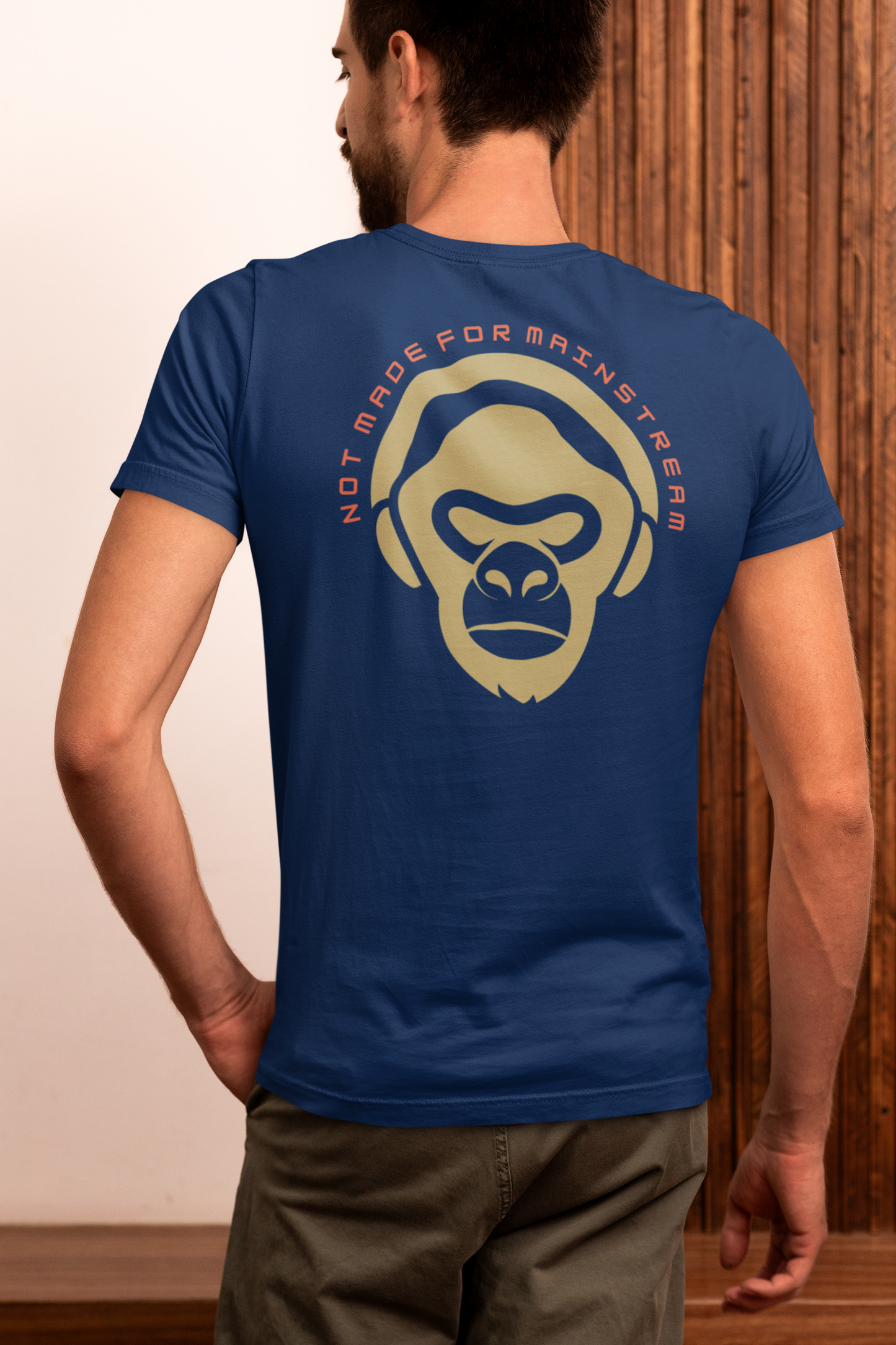 Men's Premium Tee Not Made For Mainstream T-Shirt (Back Print)