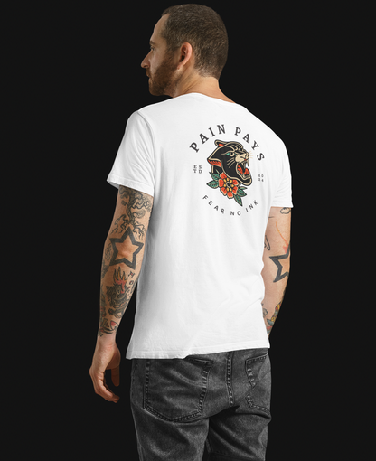 Men's Tee Pain Pays Fear No Ink (Back Print)