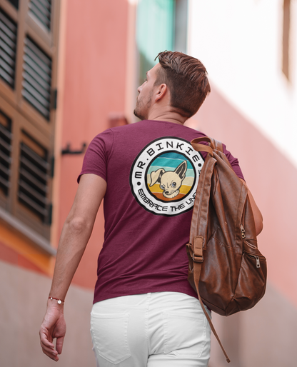 Men's Tee Mr. Binkie Embrace the Underdog (Back Print)
