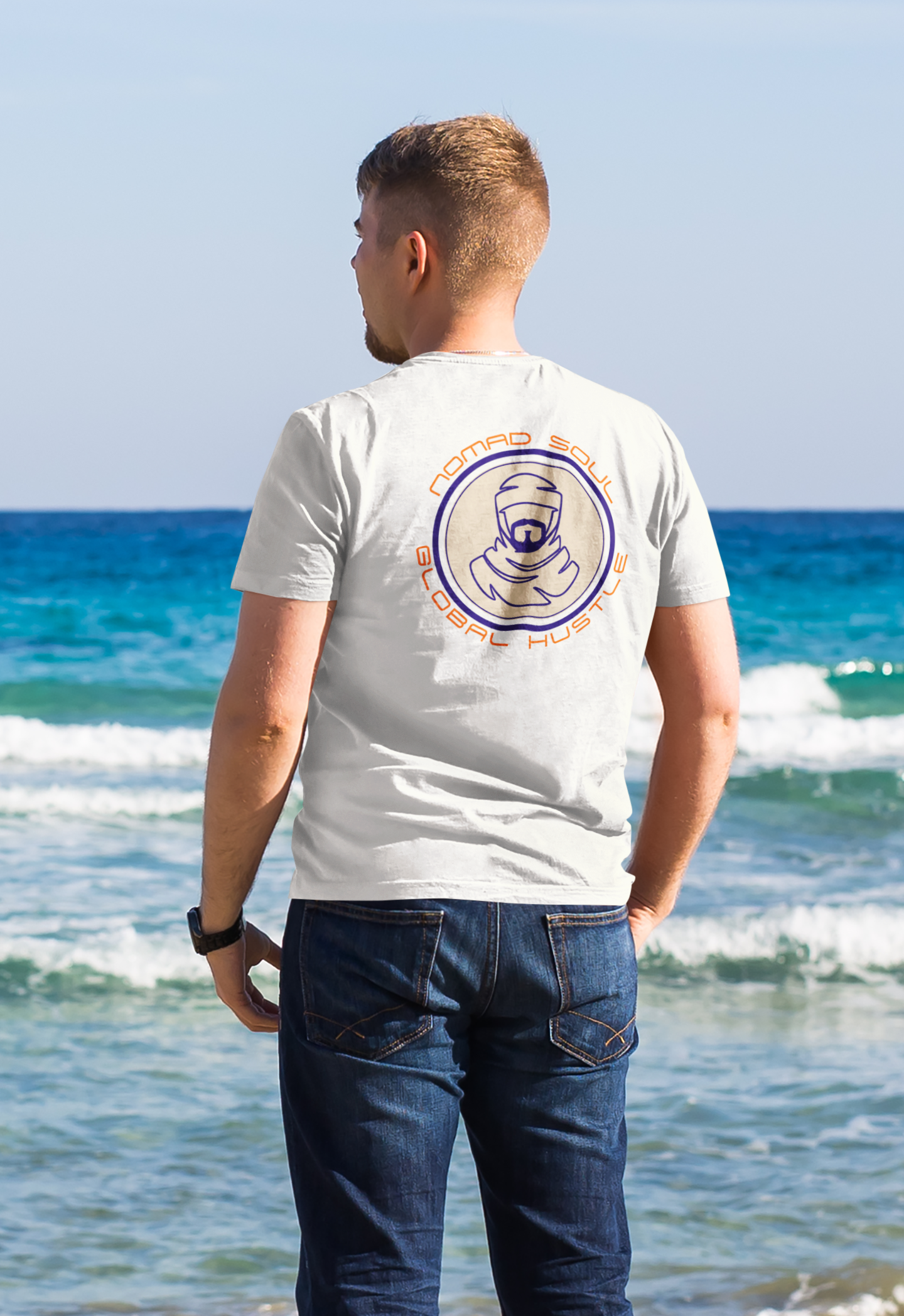 Men's Tee Nomad Soul (Back Print)