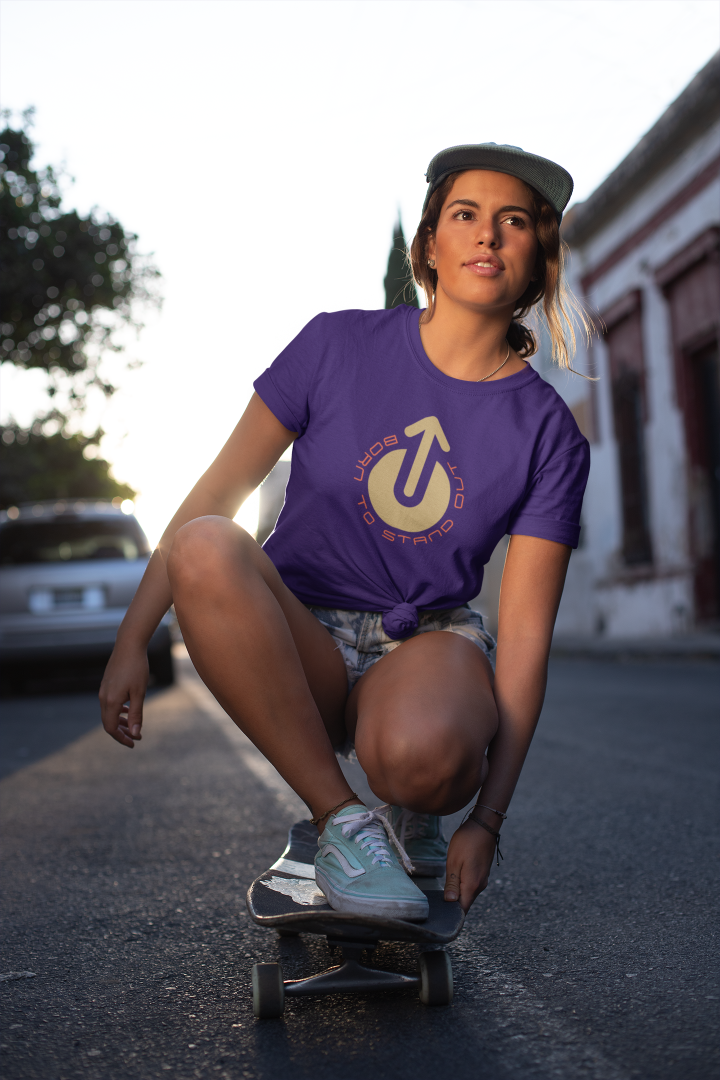 Women's Tee Born To Stand Out