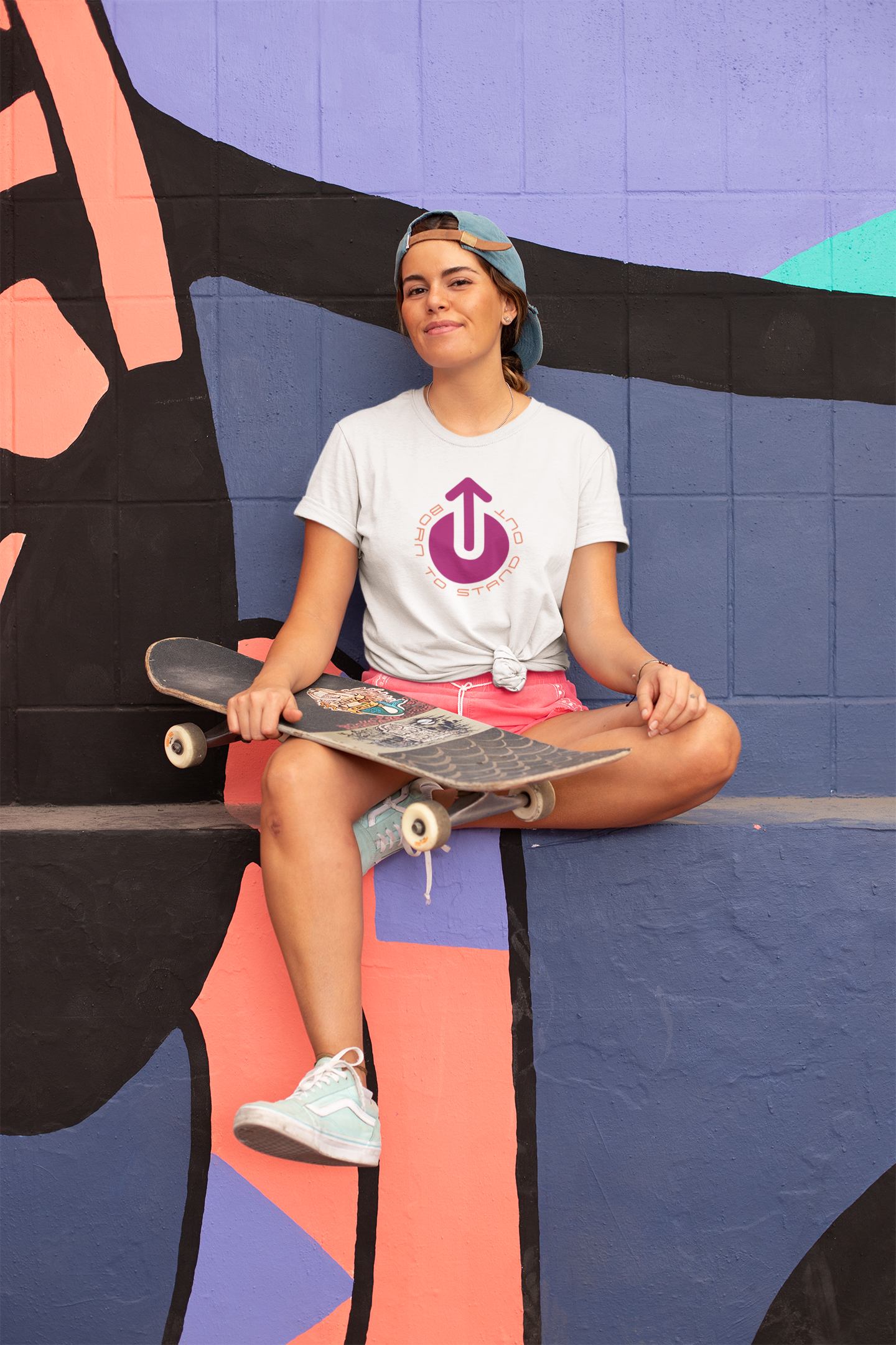 Women's Tee Born To Stand Out