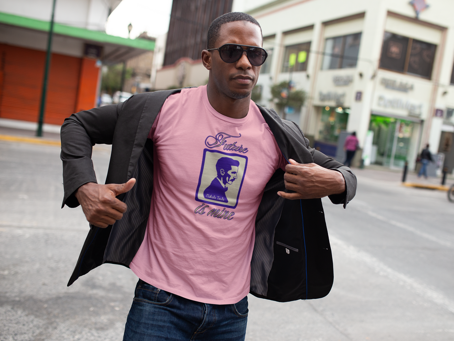 Men's Tee Future Is Mine (Front Print)