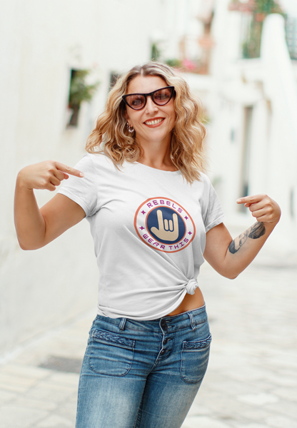 Women's Tee Rebels Wear This