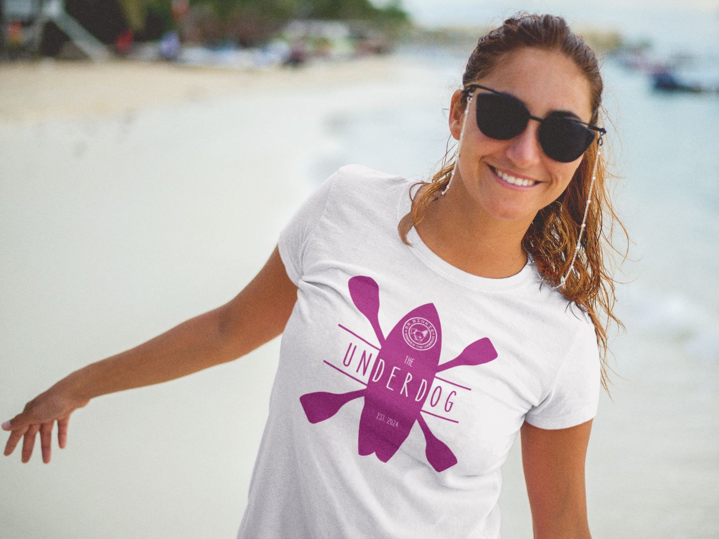 Women's Tee The Underdog Paddle Board