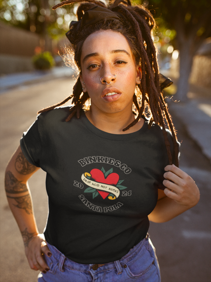 Women's Tee Drop Acid Not Bombs