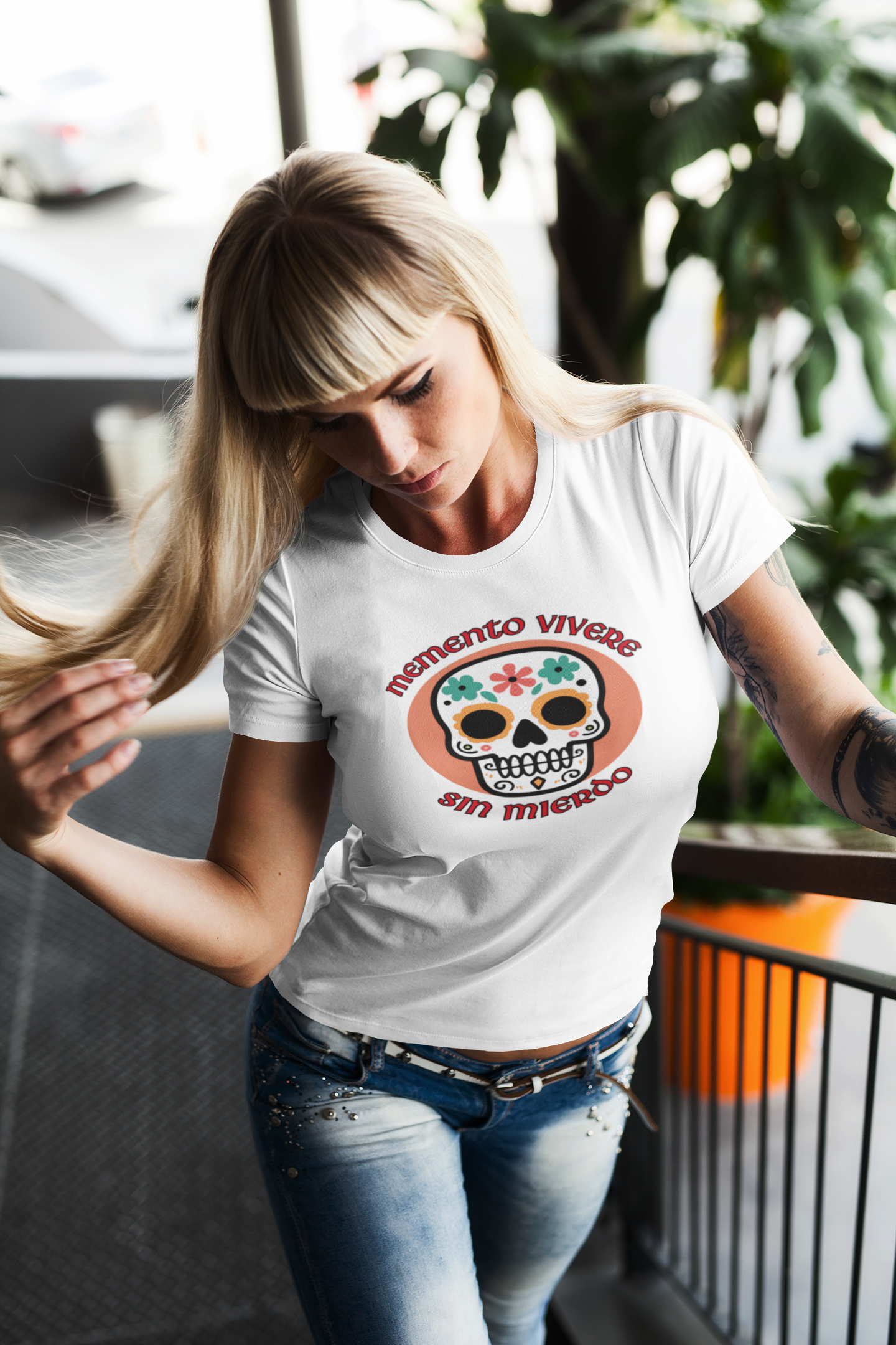 Women's Tee Memento Vivere Sin Miedo