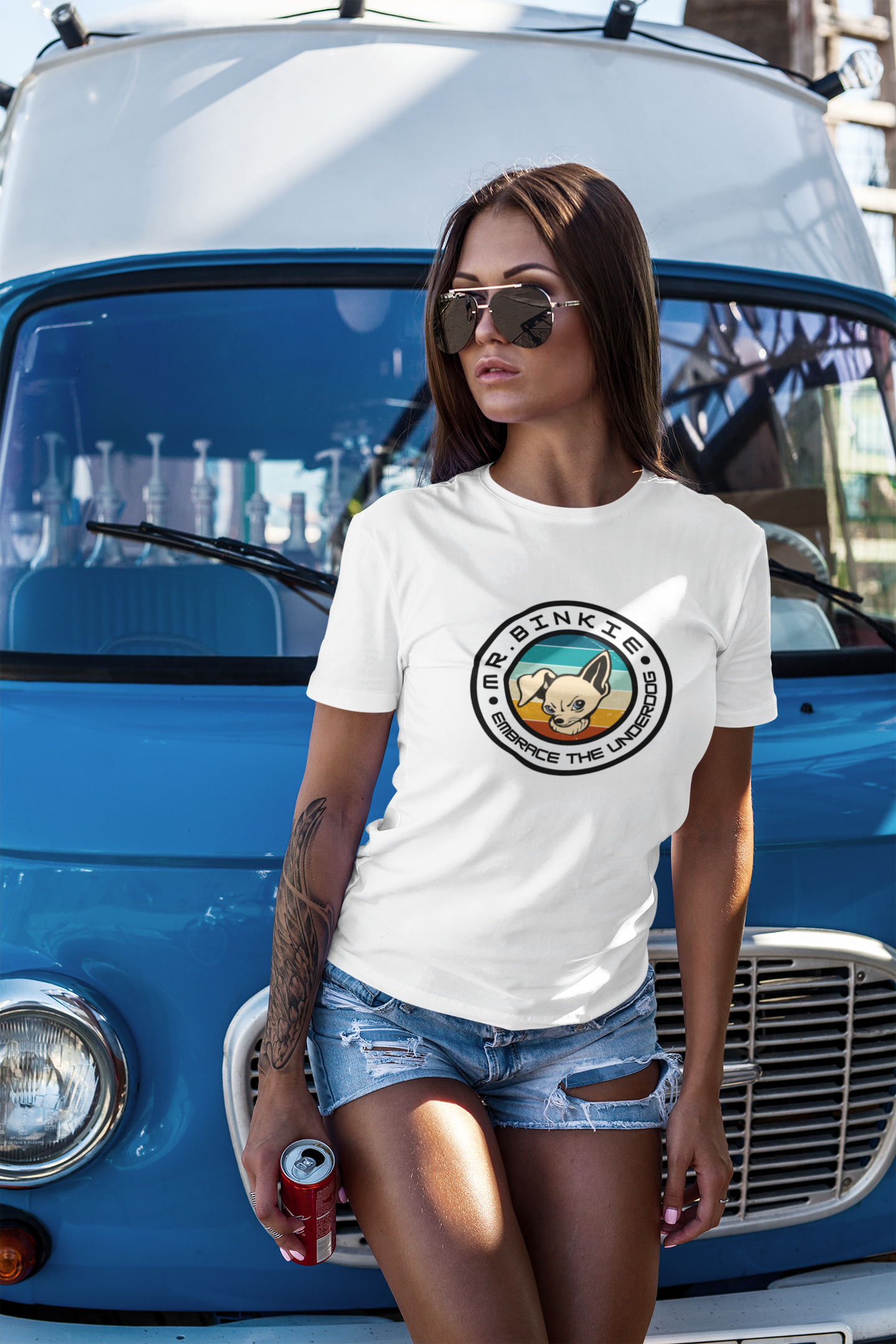 Women's Tee Mr. Binkie Embrace The Underdog