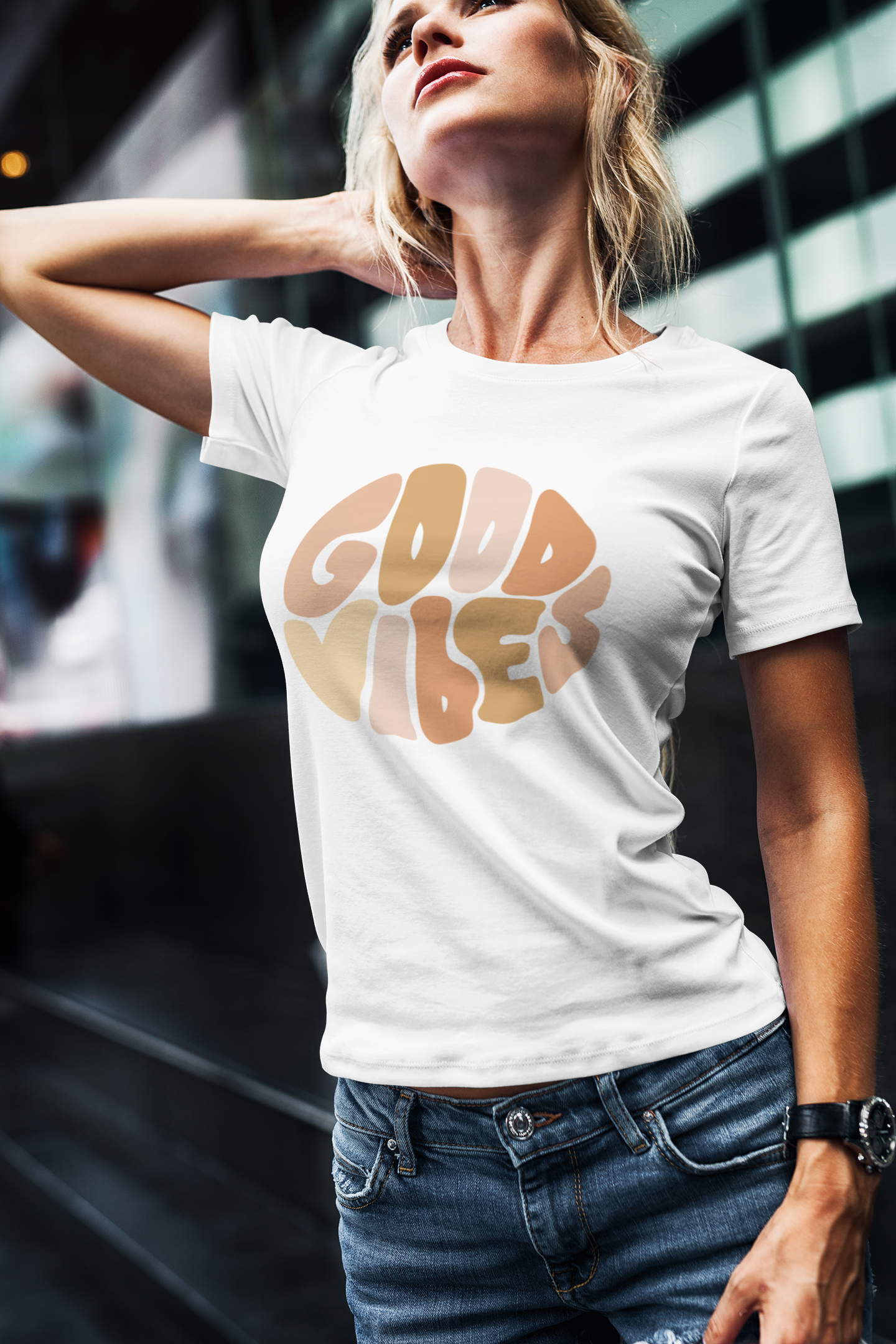 Women's Tee Good Vibes