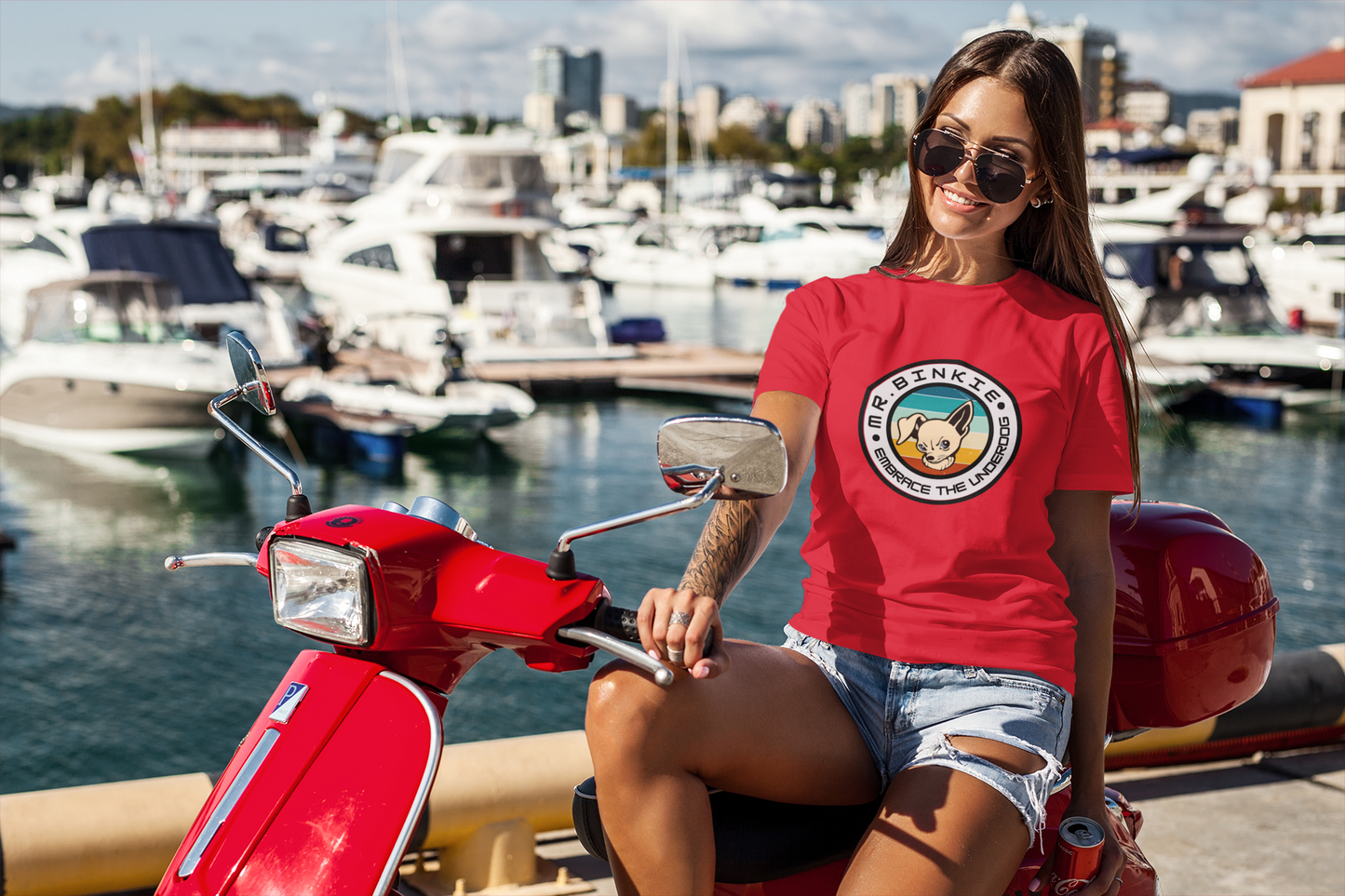 Women's Tee Mr. Binkie Embrace The Underdog