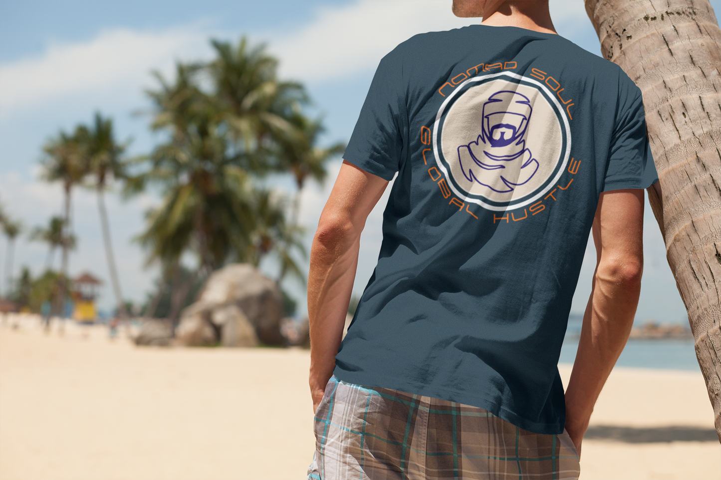 Men's Tee Nomad Soul (Back Print)